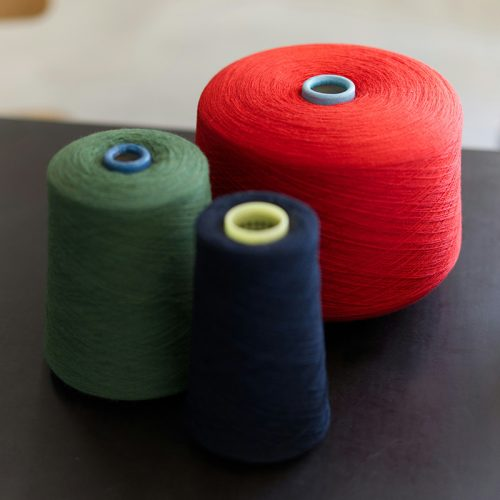 Open-end yarn production — blend programmes